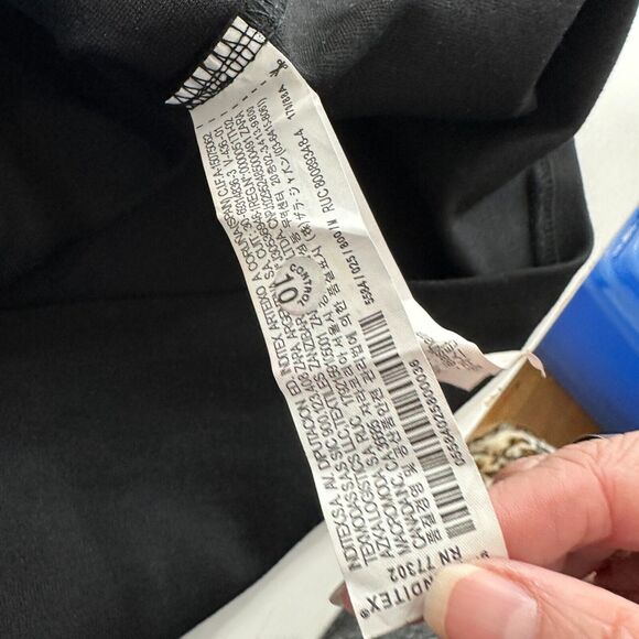 Zara Sexy Black Off-Shoulder Bandeau Style bodycon Dress Stretchy Medium - Picture 9 of 14